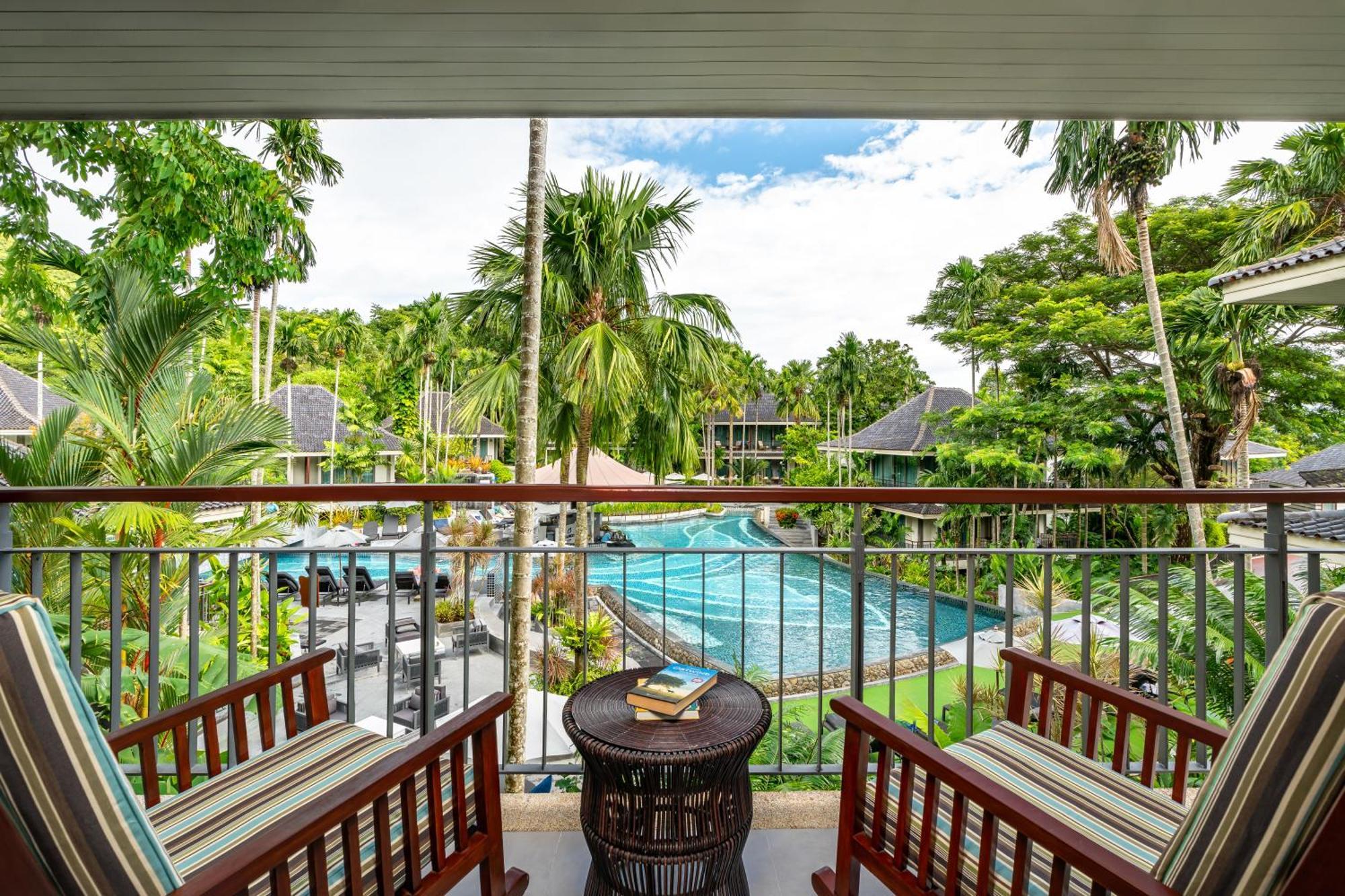 曼达拉瓦度假水疗酒店-卡隆海滩 Karon 外观 照片 View from a room at the resort